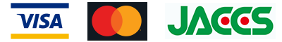 VISA/MASTER、JACCSカードで支払いができます